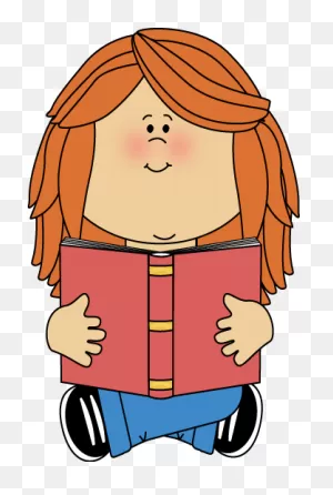 Girl Sitting And Reading A Book | Book Clip Art, Clip Art, Clip ClipartFlare.com 