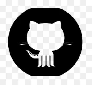 Github Clipart Icon - Github Logo Png Blue Transparent Png - Large ClipartFlare.com 