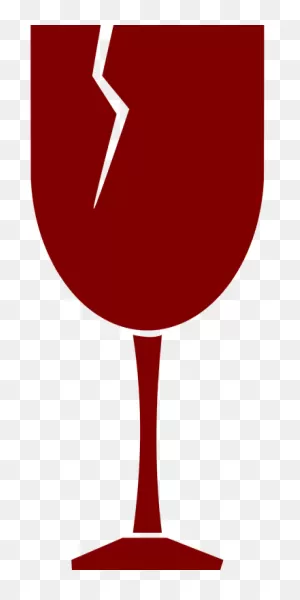 Free Photo Broken Wine Glass Glass Cup Fragile Cracked - Max Pixel