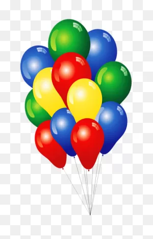 Globos | Clipart, Globos, Fotos De Feliz Cumpleaños