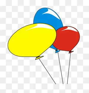 Globos - Globos De Cumpleaños Clipart - Large Size Png Image - ClipartFlare