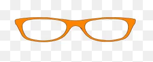 Orange Eyeglasses Clipart. Free Download Transparent .png | ClipartFlare