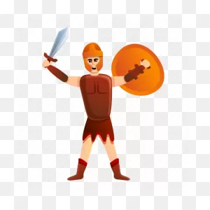 Armor, Gladiator, Man, Roman, Shield, Woman Icon - Download On ClipartFlare.com 