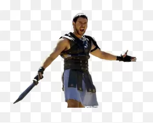 Maximus Film Transprent Png - Russell Crowe Gladiator Clipart ClipartFlare.com 