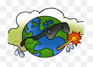 Environment Clipart Global Warming - Earth Cartoon Global Warming ClipartFlare.com 