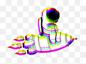 Astronaut Glitch Scastronaut Scglitchy - Astronaut Clipart - Full ClipartFlare.com 