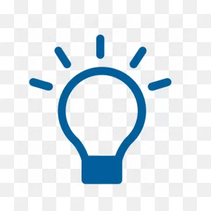 Creative, Easy, Glowing, Idea, Light Bulb Icon - Download On ClipartFlare.com 