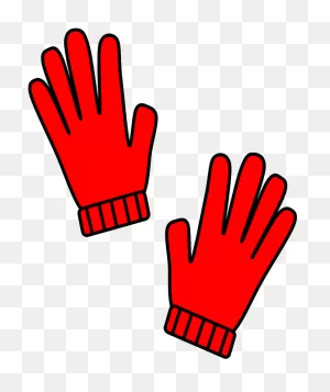 Gloves, Red Clipart - Full Size Clipart (#3132078) - ClipartFlare