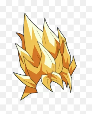 Goku Hair Png – Nasi