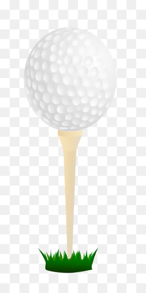 Free Golf Ball On A Tee Clip Art | Golf Clip Art, Golf Ball, Free Golf
