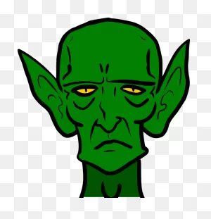 Goblin Monster Sad - Free Vector Graphic On ClipartFlare