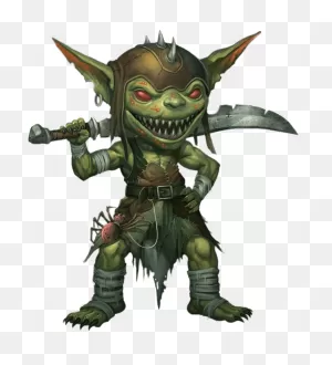 Goblin With Sword Transparent Png - Stickpng