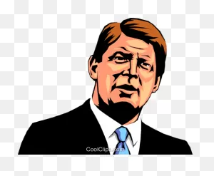 Al Gore Royalty Free Vector Clip Art Illustration -Peop0722 ClipartFlare.com 