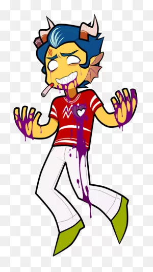 Art Homestuck Gore Tw - Cronus Ampora Gore Clipart - Full Size ClipartFlare.com 