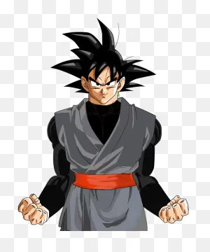 Black Goku Ready To Fight Clip Arts - Stickers Dragon Ball Goku ClipartFlare.com 