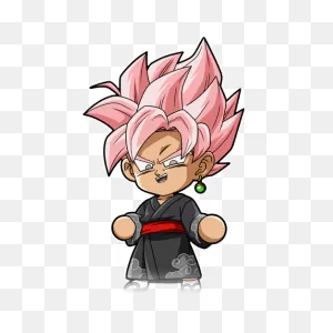 Chibi Goku Black (Kimono) Render [Fighterz] By Maxiuchiha22 On ClipartFlare.com 