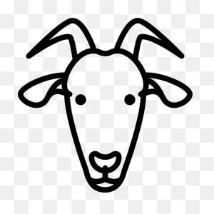 Goat Head Vector Image - 1977735 | Stockunlimited
