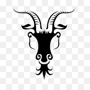 Goat Head Sticker