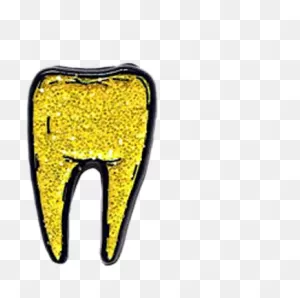 Gold Tooth Pin - Gold Teeth | Full Size Png Download | ClipartFlare