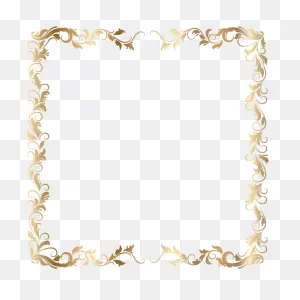 Gold Frame Frame Clipart - Gold, Graphics, Line, Transparent Clip Art