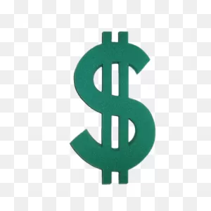 Gold Dollar Sign Png File | 