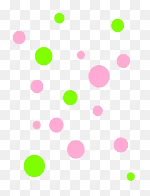 Download How To Set Use Pink And Green Polka Dots Clipart - Full ClipartFlare.com 