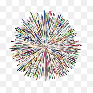 Download Fireworks Clipart 4Th July - Red White Blue Stars Clipart ClipartFlare.com 