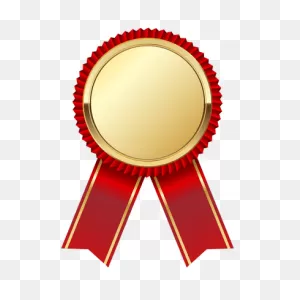 Gold Medal Ribbon Transparent Png - Stickpng