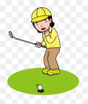 Golf Clipart Transparent - Playing Golf Clipart Png | Full Size ClipartFlare.com 