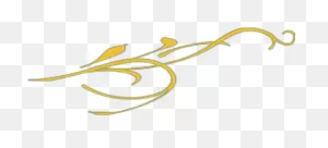 Ftestickers Swish Swirl Border Corner Gold - Gold Clipart - Full ClipartFlare.com 