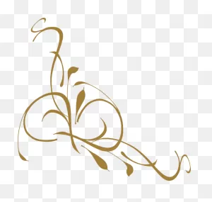 Gold Swirl Designs Clip Art N6 Free Image Download