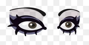 Eyes Goth Clipart - Goth Clipart - Png Download - Full Size ClipartFlare.com 