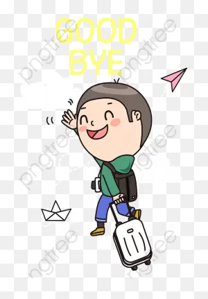 Goodbye Summer - Goodbye 卡通 Clipart - Full Size Clipart ClipartFlare.com 