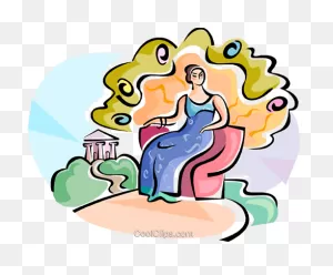 Greek Gods Hera Goddess Of Marriage Royalty Free Vector - Gods And ClipartFlare.com 