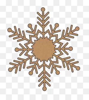 La124 Elegant Snowflake Accents
