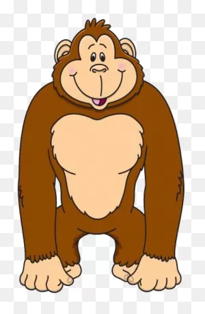 Baby Gorilla Clipart - Clipart Of A Gorilla - (600X600) Png ClipartFlare.com 