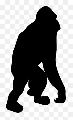 Contour Gorilla Clip Art At ClipartFlare ClipartFlare.com - Vector Clip Art Online ClipartFlare.com 