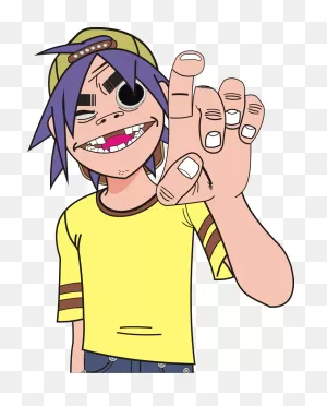2D Gorillaz Png By Alvaryyoutube On 