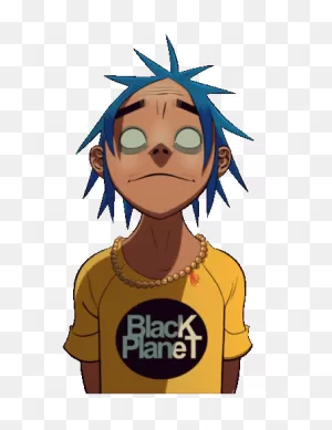 Concerto Gorillaz - Noodle Spirit House Gorillaz Clipart - Large ClipartFlare.com 