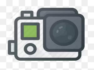 Gopro Camera Clipart Sport - Sports Camera Icon Png Transparent ClipartFlare.com 