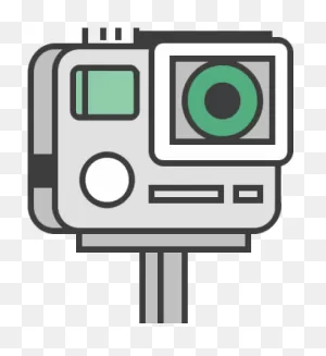 Gopro Camera Clipart Pro - Travel Camera Icons Png Transparent Png ClipartFlare.com 