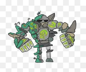 Lava Golem | Zombidle Wiki | ClipartFlare