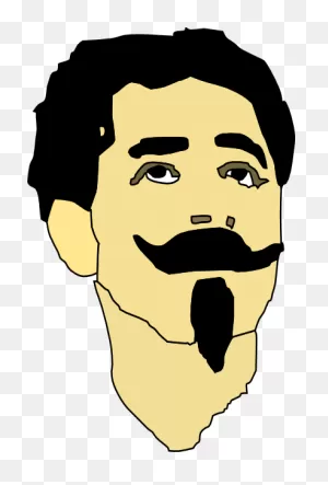 Man With Mustache And Goatee Clip Art (102984) Free PNG-WebP Download ClipartFlare.com 