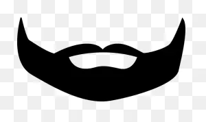 Moustache And Goatee Clipart - ClipartFlare