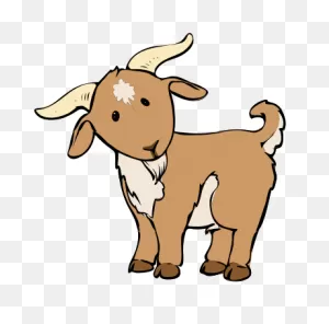 Clipart Of Billy, Goat And Goat Of - Colouring Pics Of Goat - Png ClipartFlare.com 