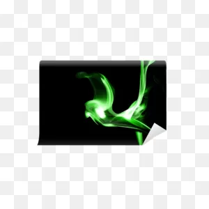 Green Smoke Wall Mural • Pixers® - We Live To Change