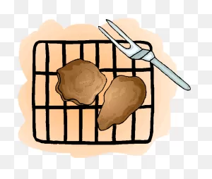 Cooked Chicken Clipart At Getdrawings - Grill Clip Art - Png ClipartFlare.com 