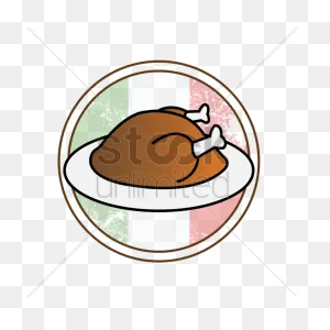 Grilled Chicken Vector Image - 1576418 | Stockunlimited
