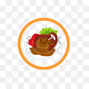 Grilled Chicken Vector Image - 1304164 | Stockunlimited