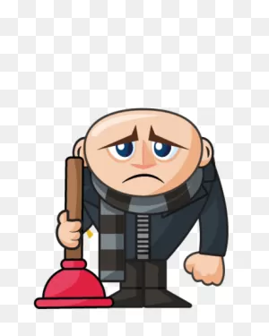 Plunger Gru | Moose Mineez Wiki | ClipartFlare